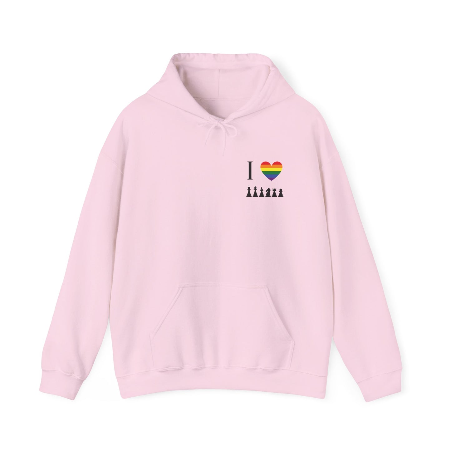 Love Chess Rainbow - Hoodie