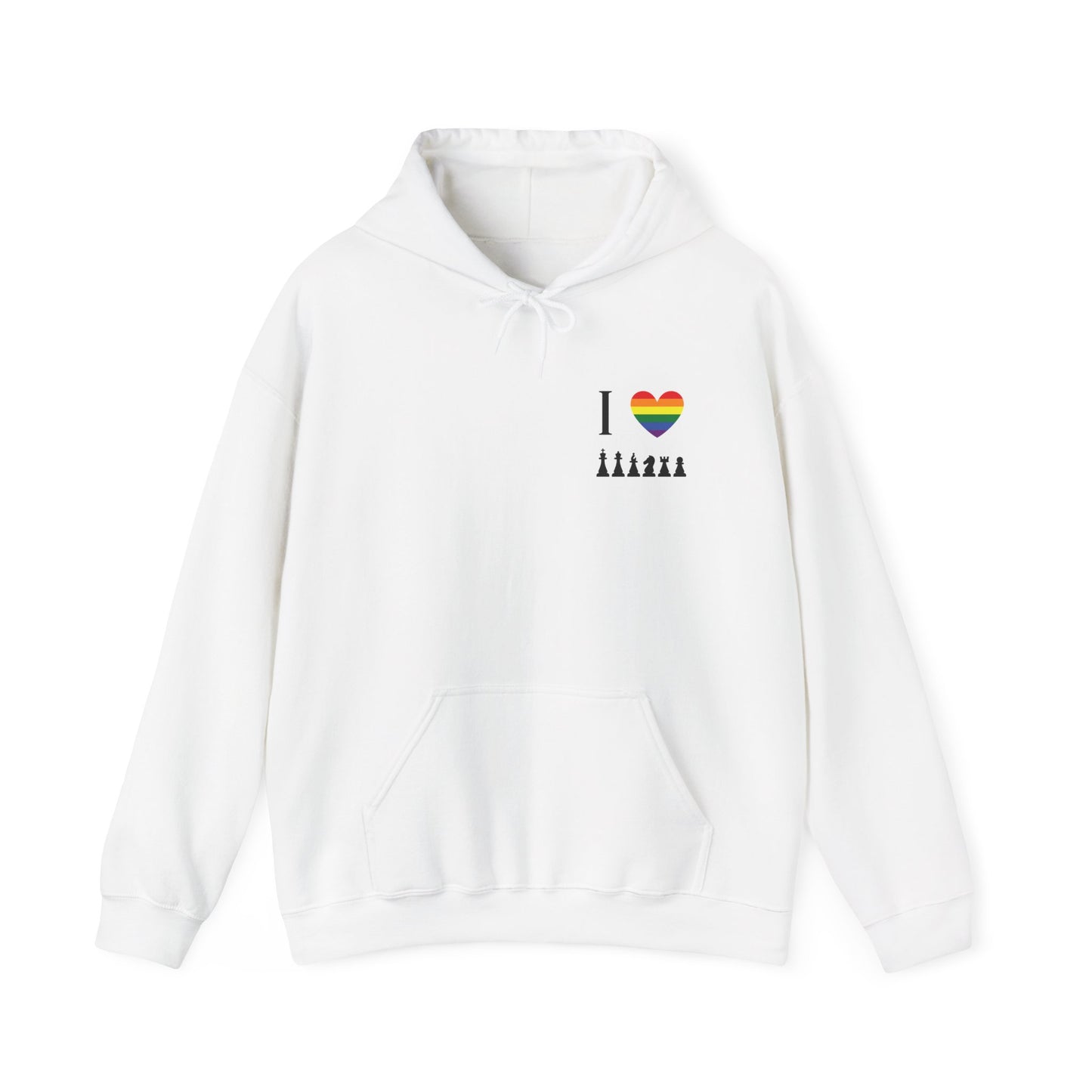 Love Chess Rainbow - Hoodie