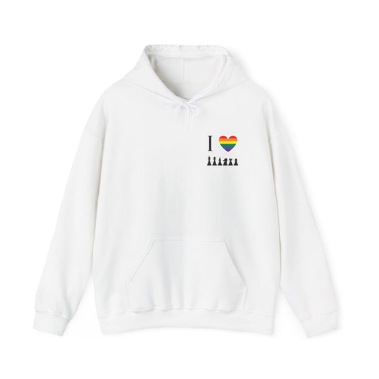 Love Chess Rainbow - Hoodie