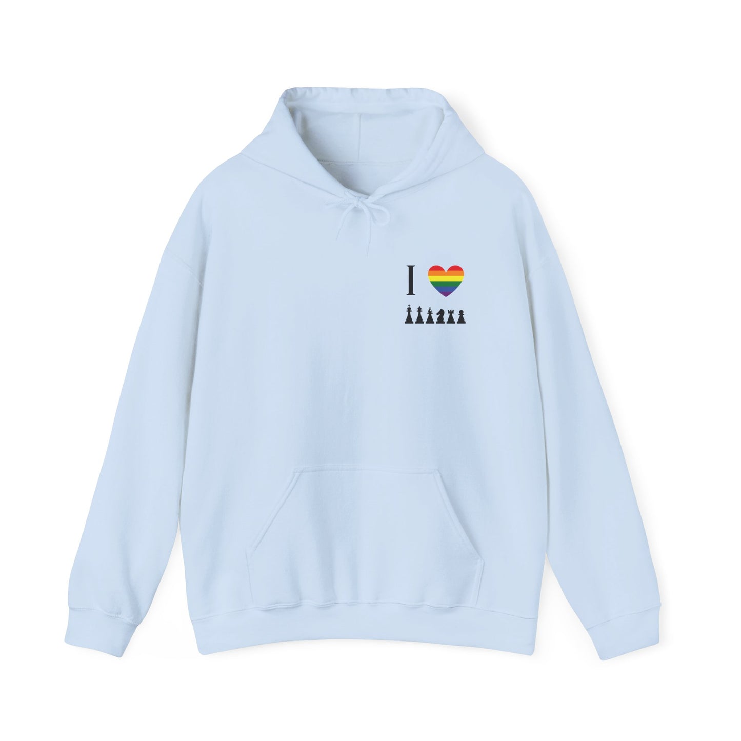 Love Chess Rainbow - Hoodie