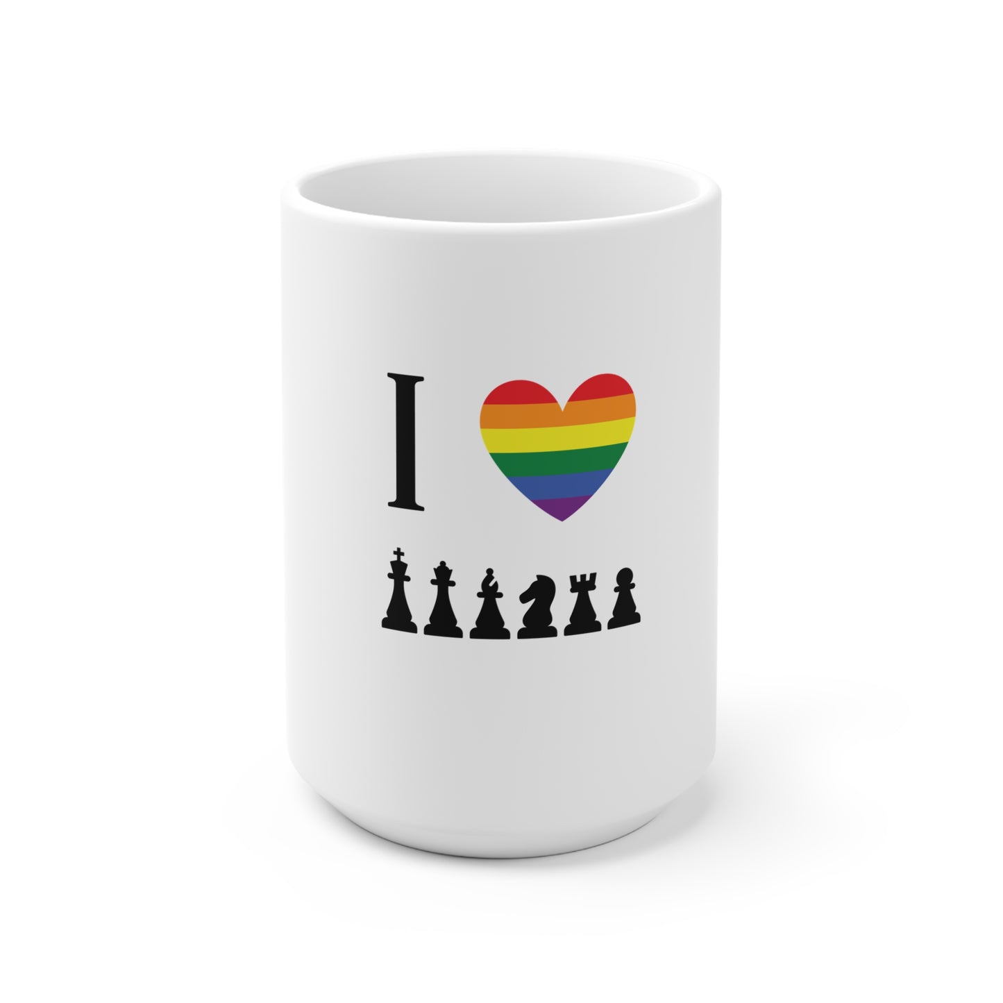 Love Chess Rainbow - Mug