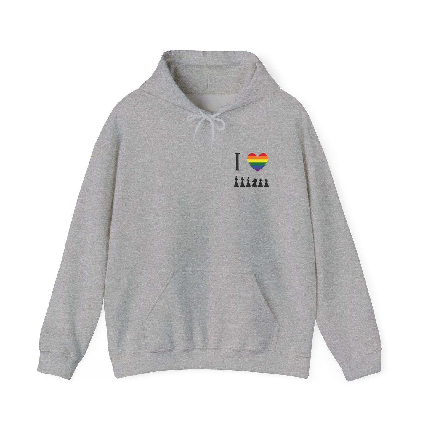 Love Chess Rainbow - Hoodie