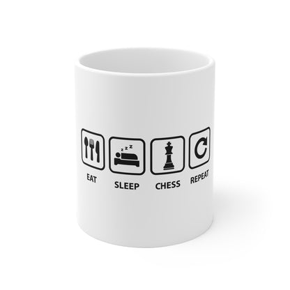 Eat Sleep Chesss - Mug